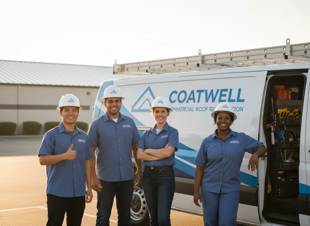 Commercial roof coating company in Lima, NY